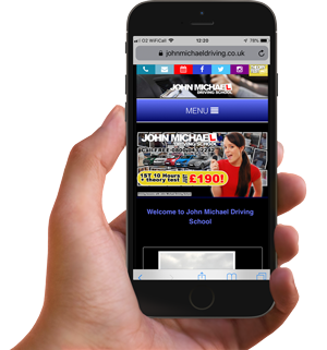 mobile websites for driving instructors