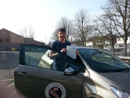 Well done congratulations on passing your driving test