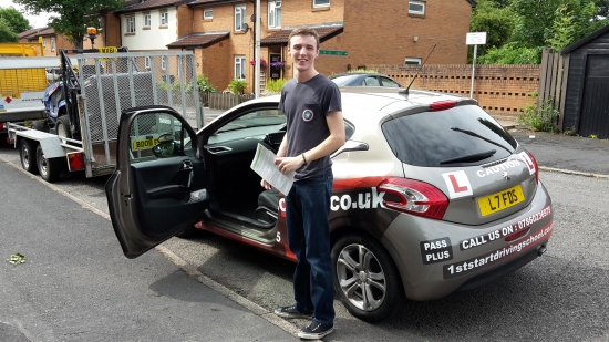 Congratulations on passing your driving test well done