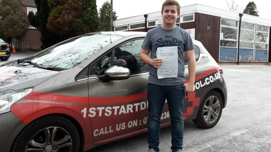 Congratulations on passing your driving test