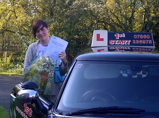 Congratulations on passing your driving test