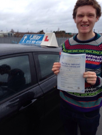 Passed on 30th December 2013 at Colwick Driving Test Centre with the help of his Driving Instructor Shazad Naheem