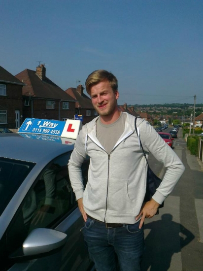 Passed on 17th July 2013 at Beeston Driving Test Centre with the help of his Driving Instructor Alex Sleigh