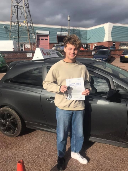 Congratulations on the first time pass Toby!