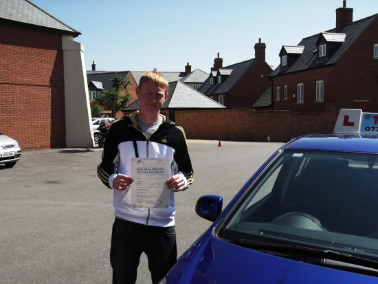 Matt passed with 2 minor faults