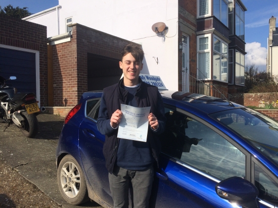 Great drive Elliot - 3 minor faults