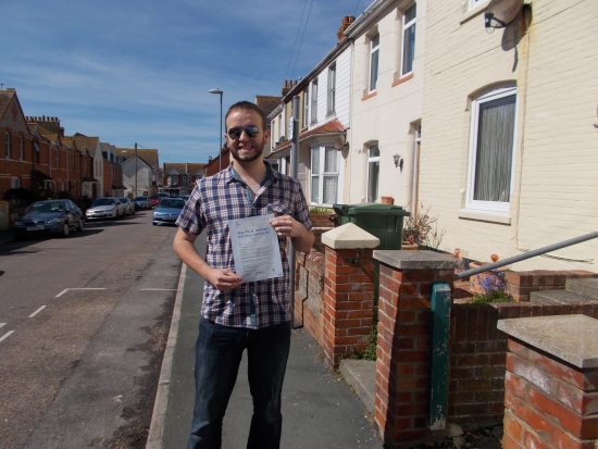 Dave passed with 2 minor faults