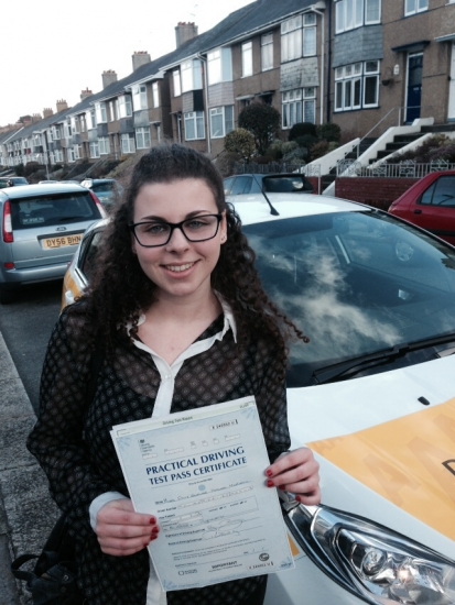 16 February 2015<br />
<br />
Well done Amy on passing your test enjoy your driving