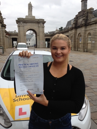 23102015<br />
<br />
A superb result for Ashleigh Finn passing you driving test today Well done