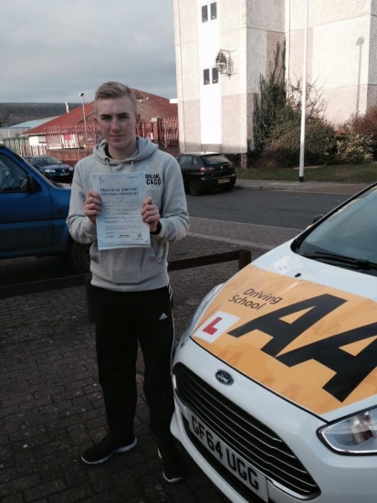 27115 Well done Billy on your Pass well earned result