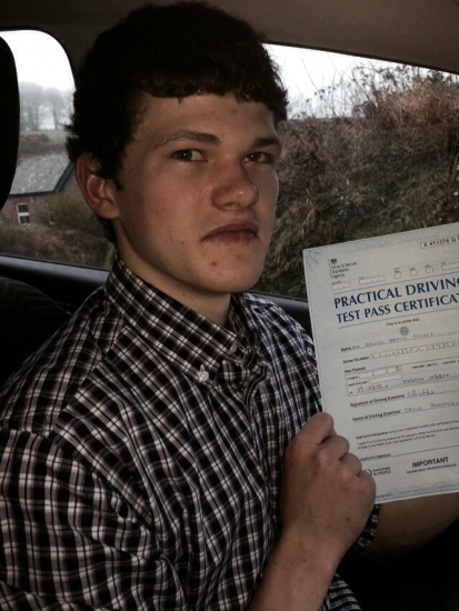 9th march 2015<br />
<br />
Congratulations to Dan on passing his driving tes