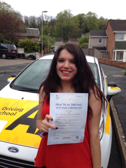 Congratulations to Holly on a superb first time pass