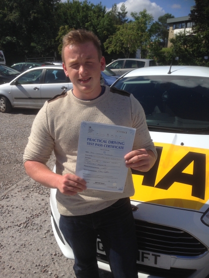 090714 Congratulations on your pass today Jack