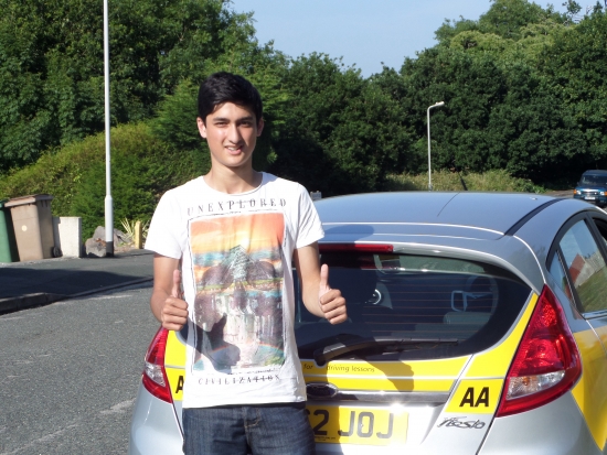 Well done Joe on passing your test and a superb Pass Plus course with a drive to Bristol and back