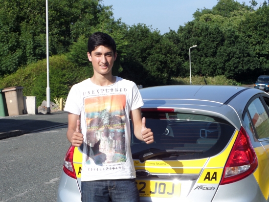 Well done Joe on passing your test and a superb Pass Plus course with a drive to Bristol and back