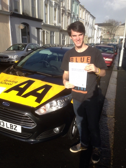 Congratulations Joe on a brilliant pass