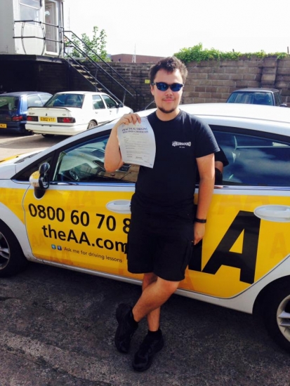 26082015 Congratulations to Josh Small on passing his driving test today FIRST TIME with only 6 minors Well done Josh — at Nub Sound Ltd