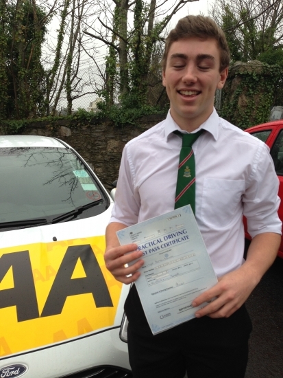 1st feb 2016<br />
<br />
Congratulations to Lloyd Barron-Robinson on an excellent first time pass what a start to the week Best of luck with your interview later in the week Lloyd
