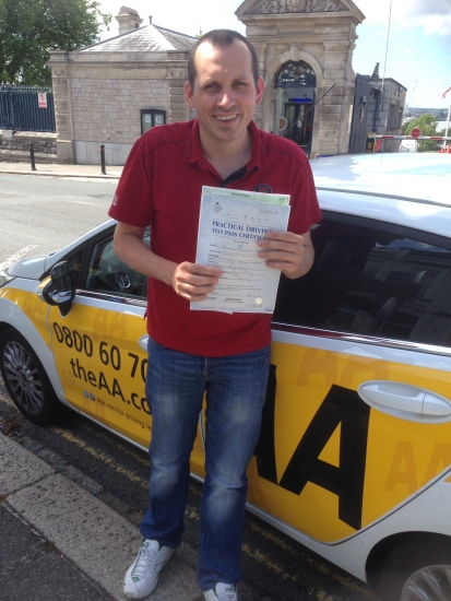 220714 Another first time pass for the submariners of Plymouth well done martin on an excellent test