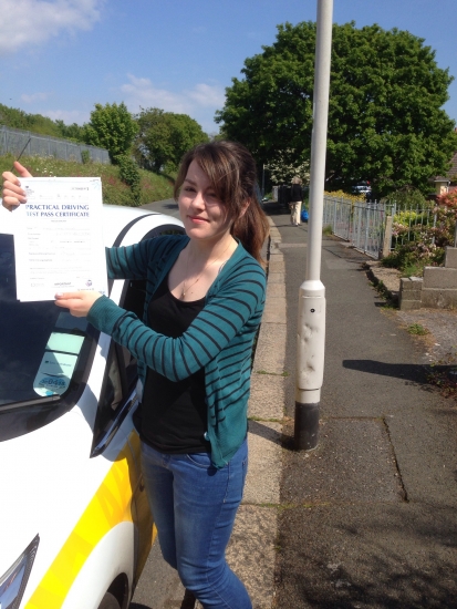 Well done to Mhairi who passed her driving test on the 3rd attempt with a lot of dedication and hard work Congratulations Mhairi