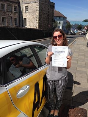 862016<br />
<br />
Many congratulations to Becca on passing her test today