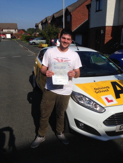 160914 Well done Rikki you earned this first time pass