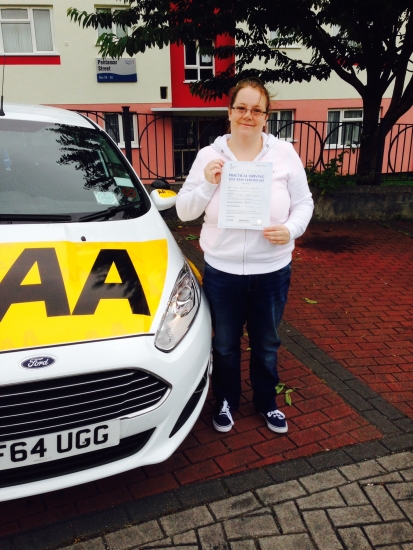 06072015 Congratulations Sarah on an excellent first time pass