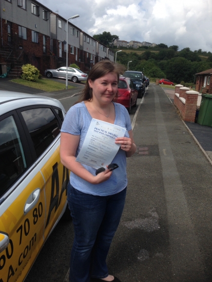 Congratulations and well done on passing your driving test