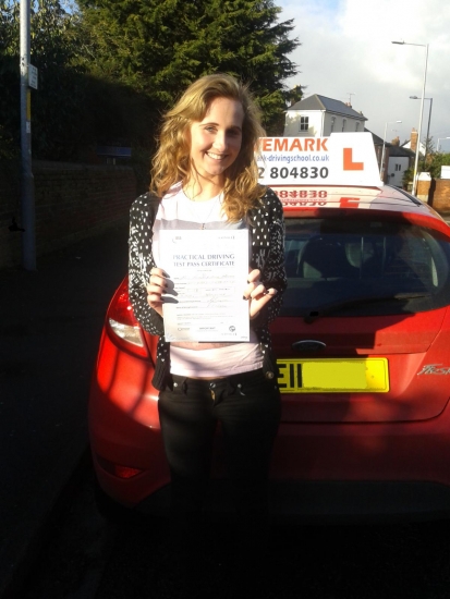 Well done Beth Passed your driving test today with only 3 minor faults Great result Look forward seeing you soon when you do a Pass Plus course Drive Safe<br />
