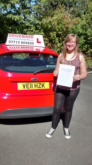 Congratulations Kath Passed your driving test first time Today Well done all of the hard work was worth it Drive Safe