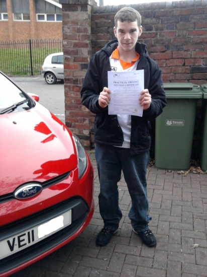Well done Mike First time pass with only 2 minor faults told you youd get there in the end and you did Drive Safe Mate