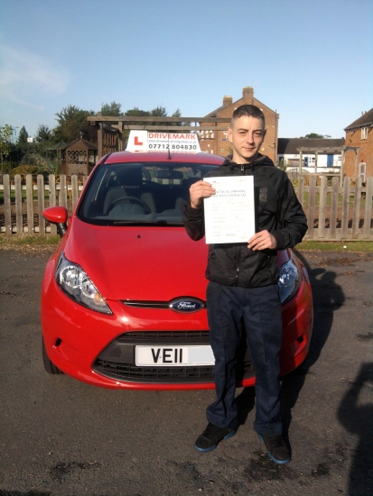 Well done Tom Passed your driving test first time today with only 4 minor faults at one of the busiest times of the day on the road Drive Safe