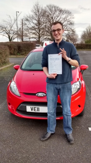 Well done Ricky After a lot of hard work and determination you passed your driving test today All the best mate Drive Safe
