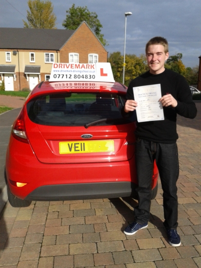 Well done Rob passed your driving test today Only 3 minor faults and with the strictest examiner in Worcester Good luck with the pilot training for the RAF Drive Safe<br />
