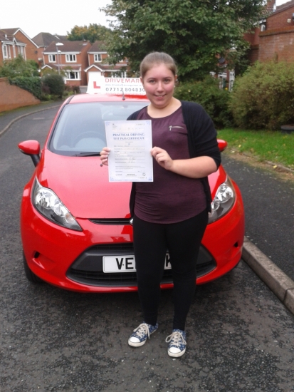 Congratulations Steph Passed your driving test first time today Told you that you would get there in the end Well done and drive safe