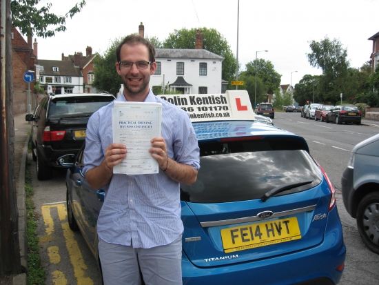 04 August 2014 - Henry passed 1st time with only 5 minor driving faults Well done Henry that was an excellent result