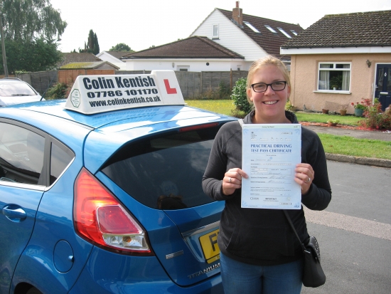 06 August 2014 - Samantha passed with only 6 minor driving faults Well done Sam that was a really good result