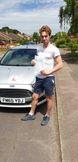 06 July 2019 - Dan passed 1st time with only 2 minor driving faults! Well done Dan, that was an excellent result.