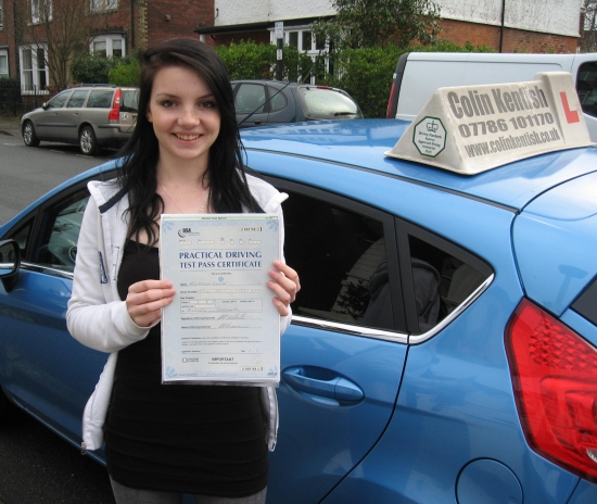 09 January 2013 - Ellen passed with only 2 minor driving faults Well done Ellen that was a brilliant result All your hard work and effort finally paid off