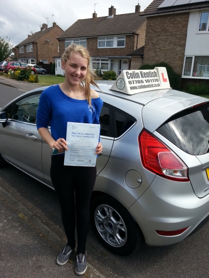 10 June 2015 - Alex passed 1st time with only 4 minor driving faults Well done Alex that was an excellent result