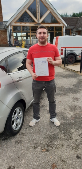 10 December 2018 - Marius passed 1st time with just 7 minor driving faults! Well done Marius, that was a really good result.