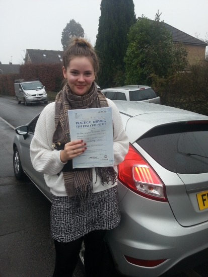11 January 2018 - Georgia passed with only 3 minor driving faults Well done Georgia that was an excellent result