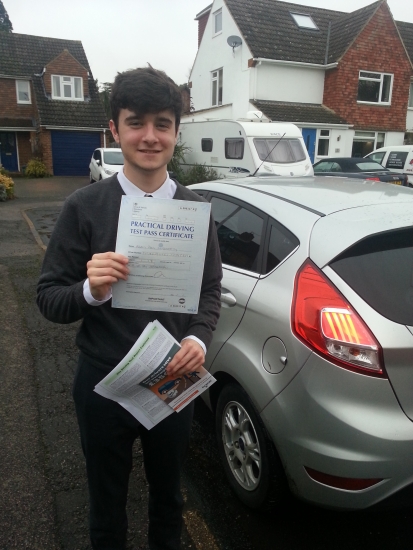 11 January 2018 - Adam passed 1st time with just 6 minor driving faults Well done Adam that was an excellent result Drive safely