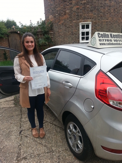 13 August 2015 - Shannon passed with just 5 minor driving faults Well done Shannon that was a really good result