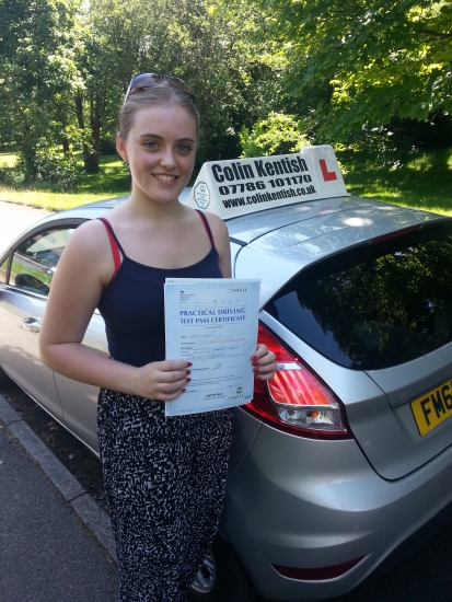 13 June 2017 - May passed 1st time with acute;Zeroacute; driving faults Well done May that was an absolutely brilliant result