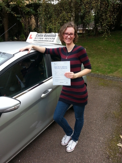 14 October 2016 - Eva passed 1st time with only 5 minor driving faults Well done Eva that was an excellent result