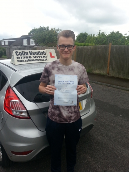 19 May 2017 - Callum passed 1st time with only 5 minor driving faults Well done Callum that was an excellent result