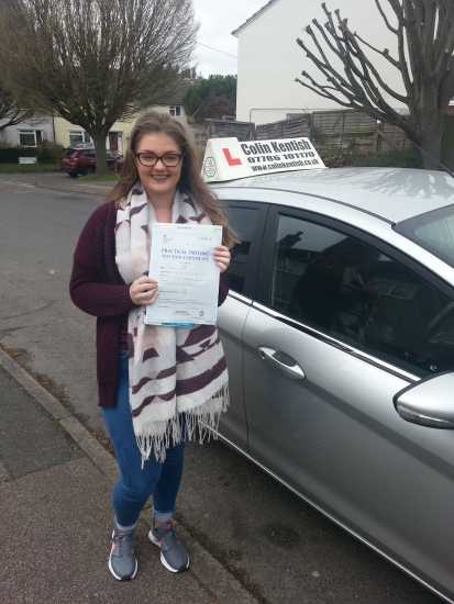 20 March 2017 - Imogen passed with only 4 minor driving faults Well done Imogen that was an excellent result