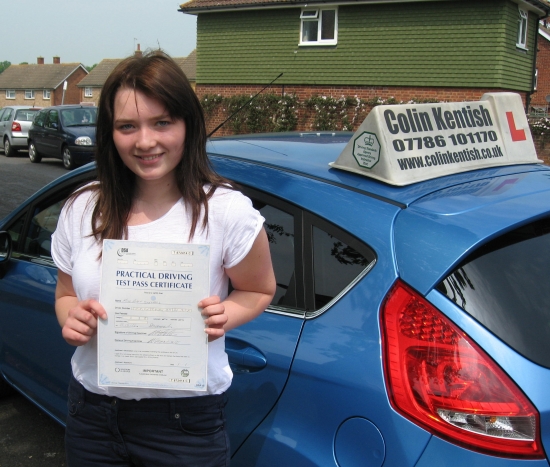 23 May 2012 - Amy passed first time with only 2 minor driving faults Well done Amy that was a brilliant result