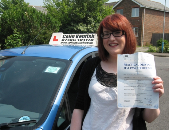 24 May 2012 - Abbie passed with only 2 minor driving faults Well done Abbie that was a brilliant result